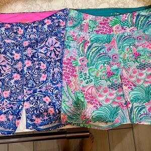 Lilly Pulitzer Luxletic Bike Shorts - 2 pair!